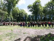 ДФА „Развитие” участва в зрелищна възстановка по повод 148 години от Априлското въстание